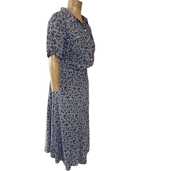 Christopher Banks Shirt & Skirt Set Sz 20W & Top 1X Black & White 340G - Picture 5 of 10